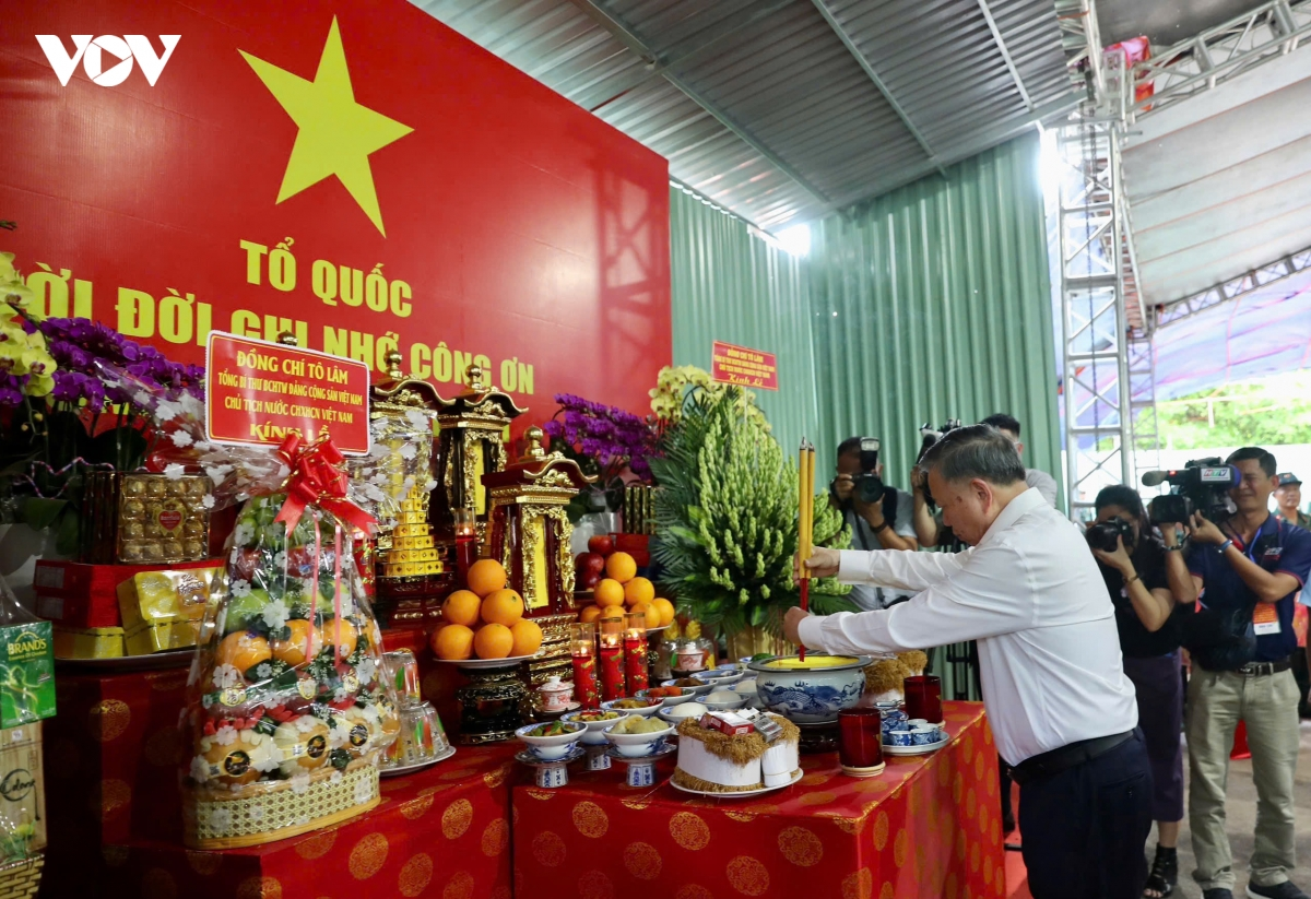 Tổng Bí thư, Chủ tịch nước: Đảng, Nhà nước không bao giờ quên những người đã hy sinh vì đất nước